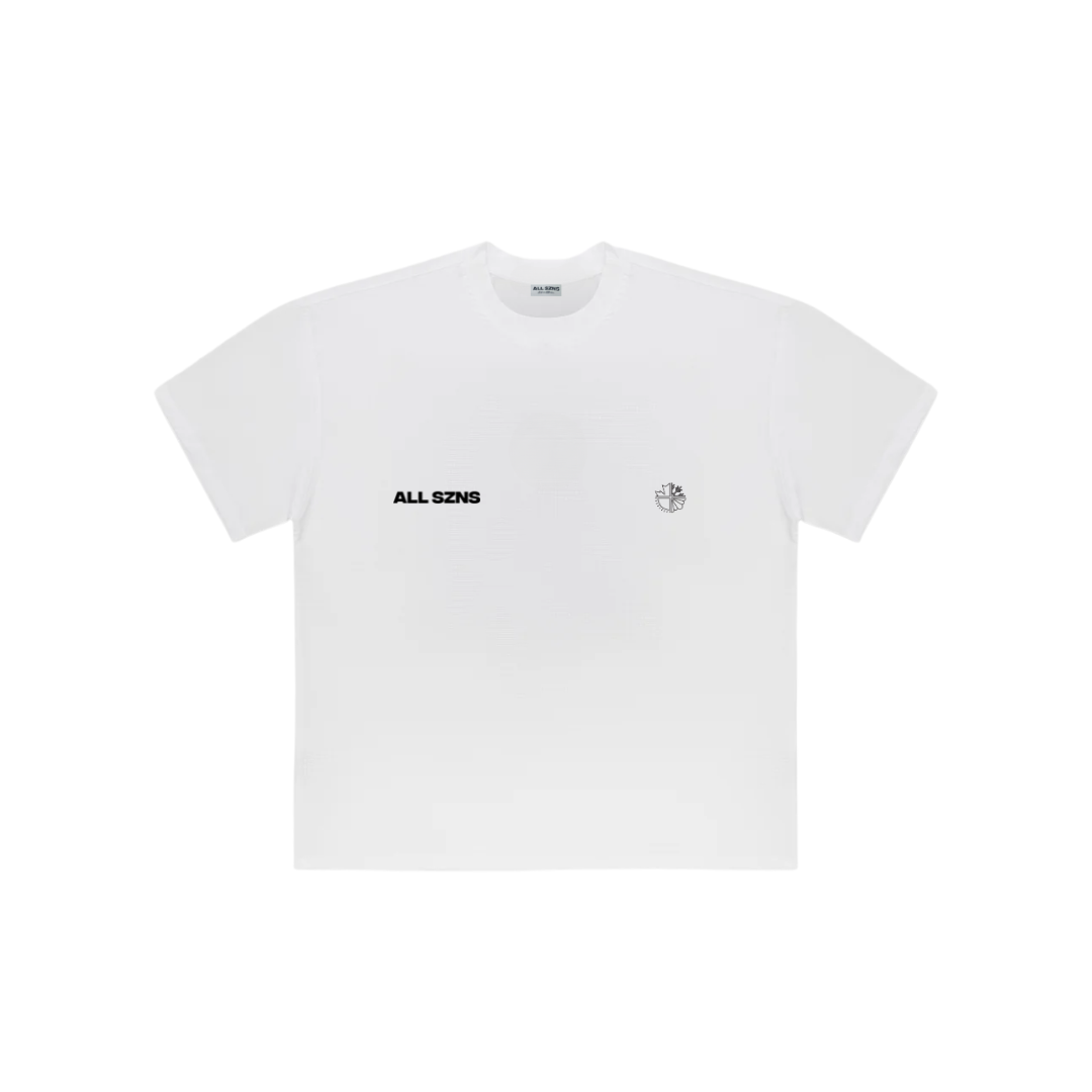 Boxy Tee - White - All Szns Apparel